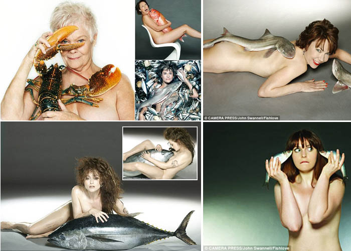 Bintang Hollywood Rela Tanggalkan Pakaian Dukung Tangkap Ikan Berwawasan Lingkungan